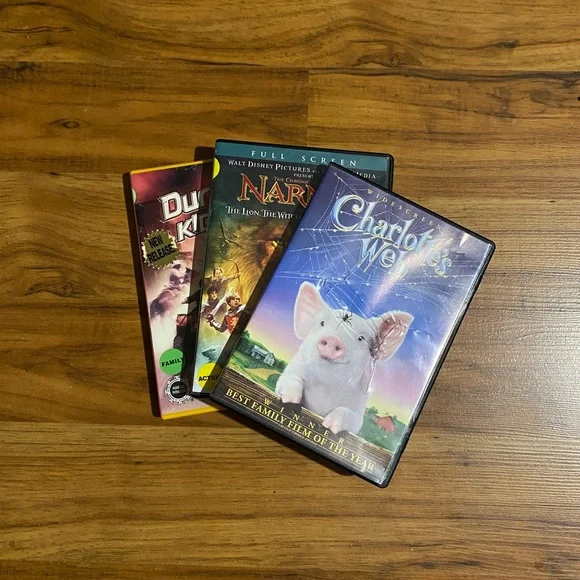 Family Kids DVD Bundle (3) Charlotte’s Web Narnia & Durango Kids - Picture 4 of 15